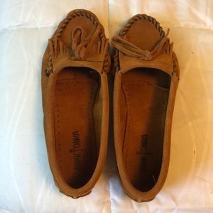 Kilty Hard Sole Minnetonka Moccasins